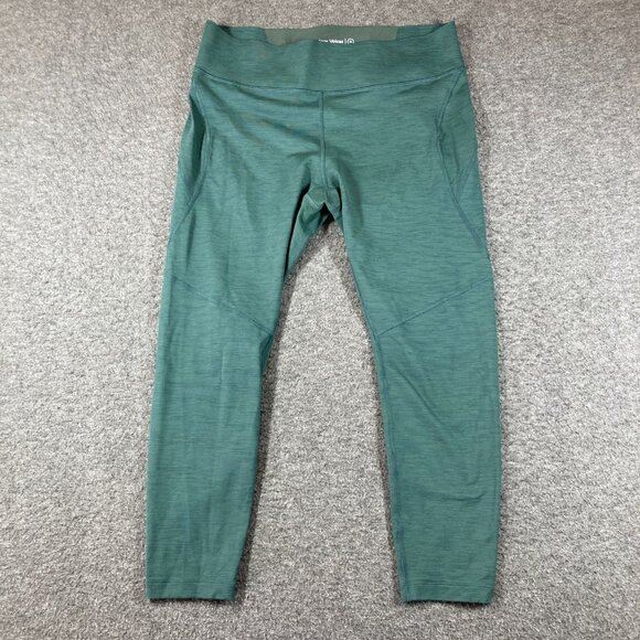 Outdoor Voices Heather Green Leggings Athletic Pants Womens Size XL - Picture 1 of 9